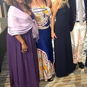 Boutique ✨💛💙 long one-of-a-kind dress